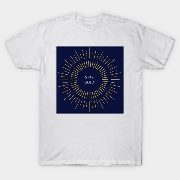 BTS stay gold - Stay Gold - T-Shirt | TeePublic